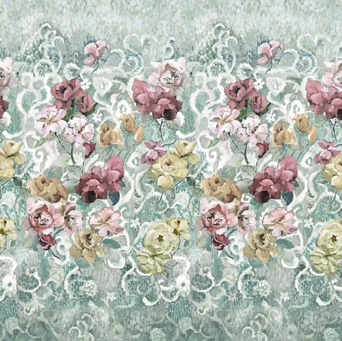 Обои Designers Guild Tapestry Flower Panels PDG1153-03 фото