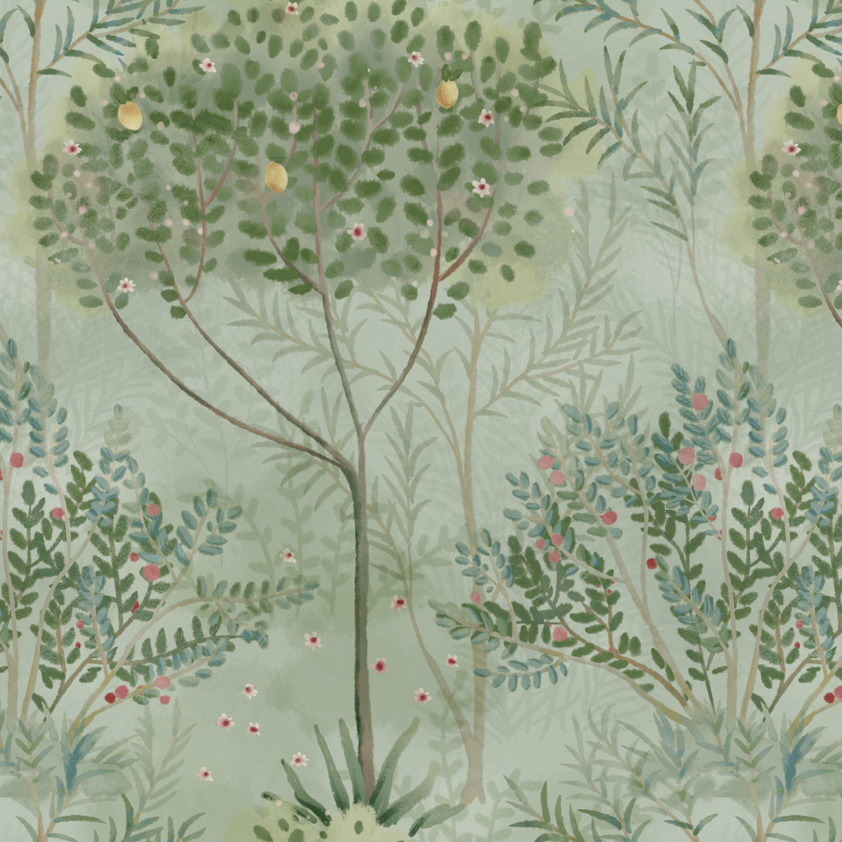 Обои Mediterranean | MN1820 Обои Mediterranean | MN1820