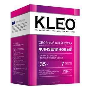 Клей для флизелиновых обоев Kleo Extra