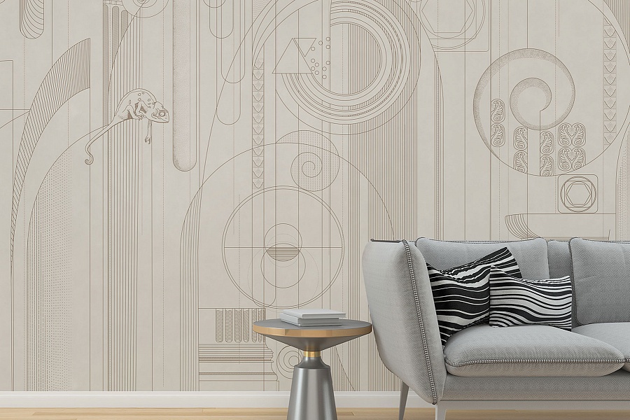 Обои Line Art | AF2149-COL5