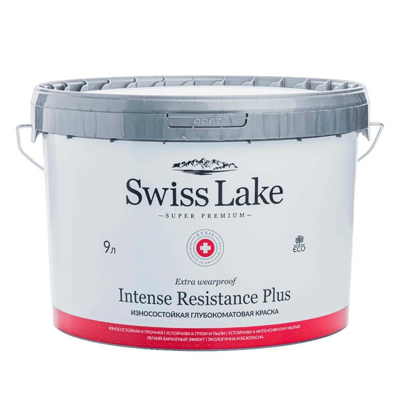 Краска Swiss Lake | Intense Resistance Plus 9 л