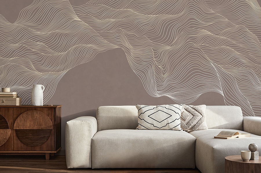 Обои Line Art | AF2115-COL3