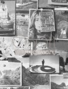 Обои Museum | Pinboard Charcoal