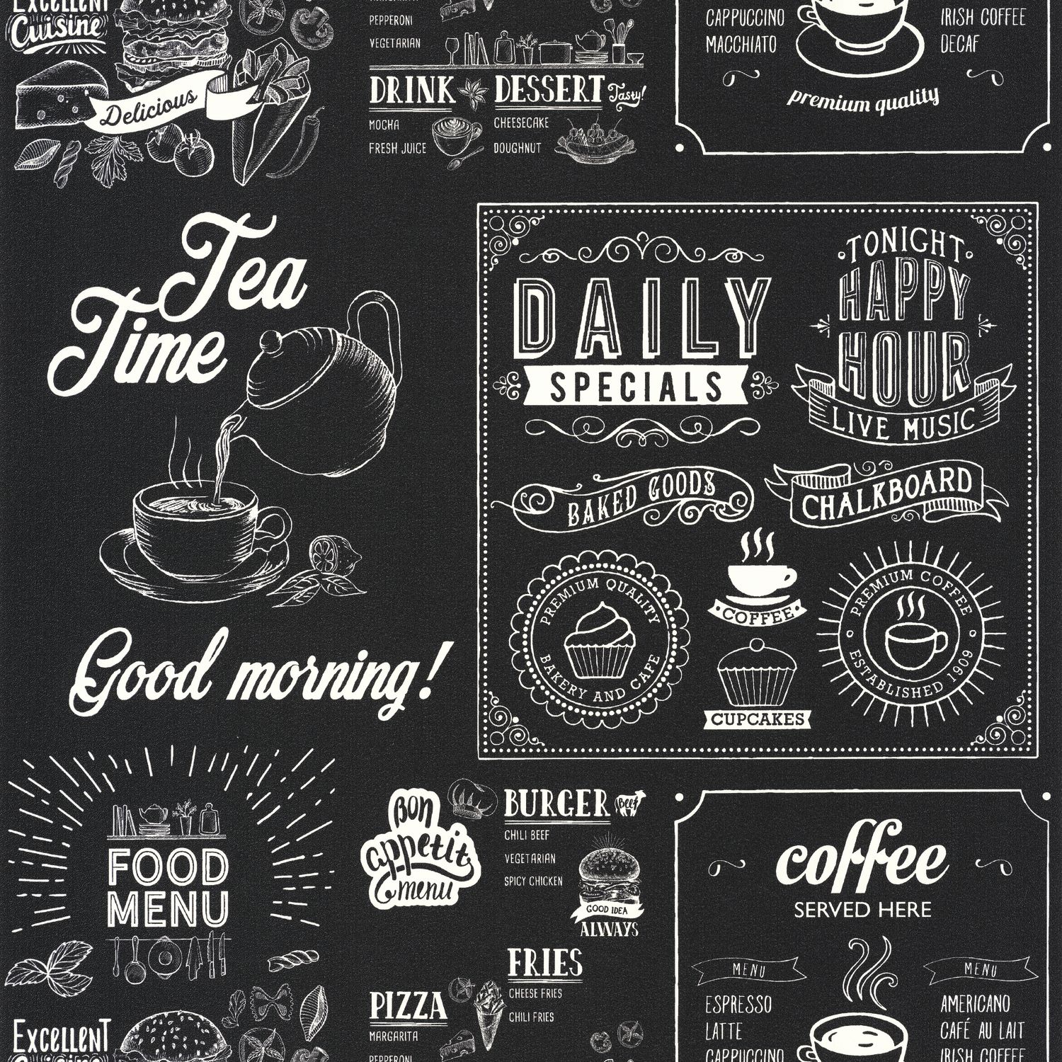 Обои Bistrot d Alice | 100670000