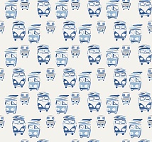 Обои Paper&Ink Navy Grey and White bl70802