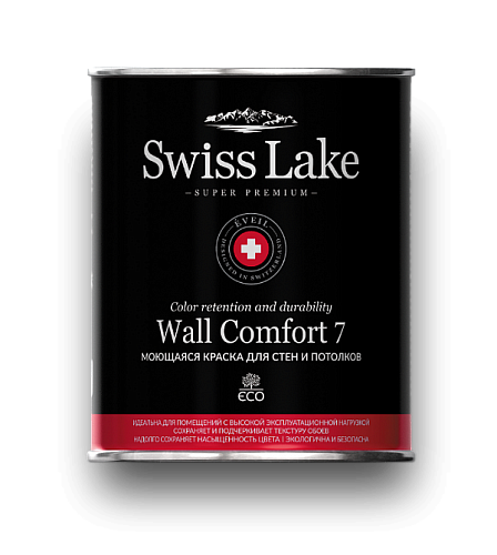 Краска Swiss Lake Wall Comfort 7 фото