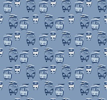 Обои Paper&Ink Navy Grey and White bl70812