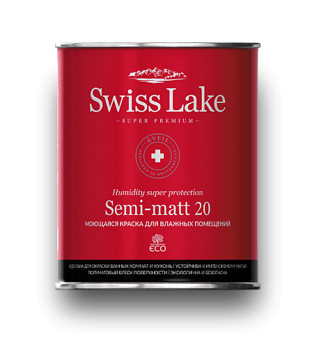Краска Swiss Lake Semi matt 20 фото