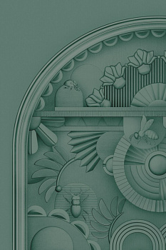 Обои Moooi Green House | MO5057